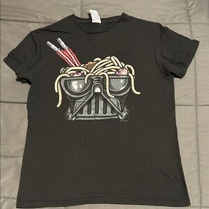 Black Graphic Short Sleeve Tee